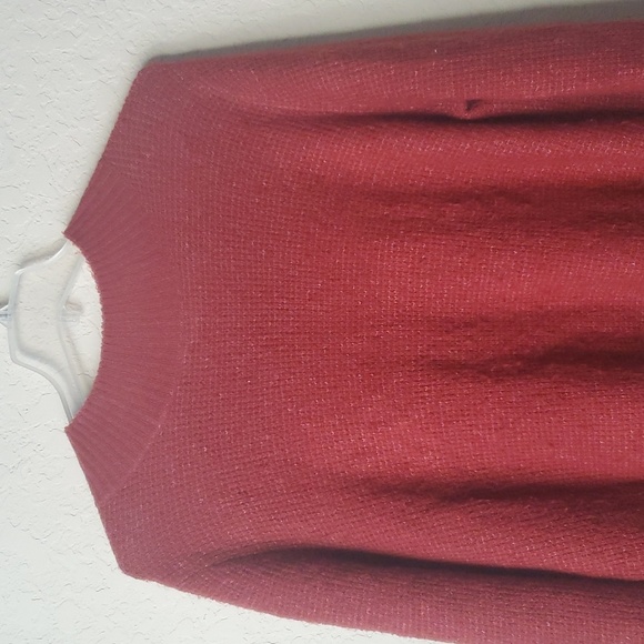 4/$20 Mock neck pull over rust colored sweater - Picture 2 of 9